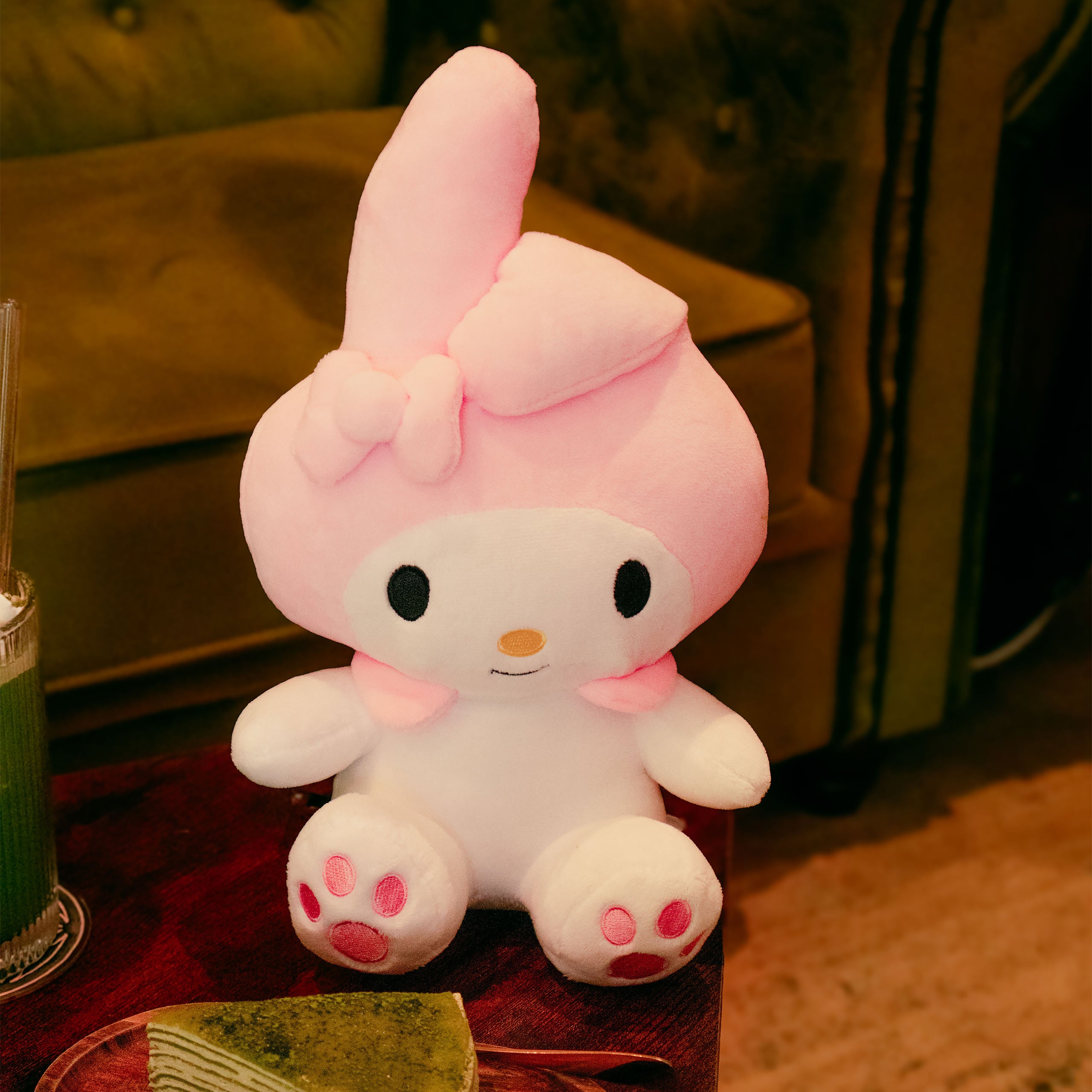 Produktbild Hello Kitty - My Melody Plüsch Figur in Tragetasche