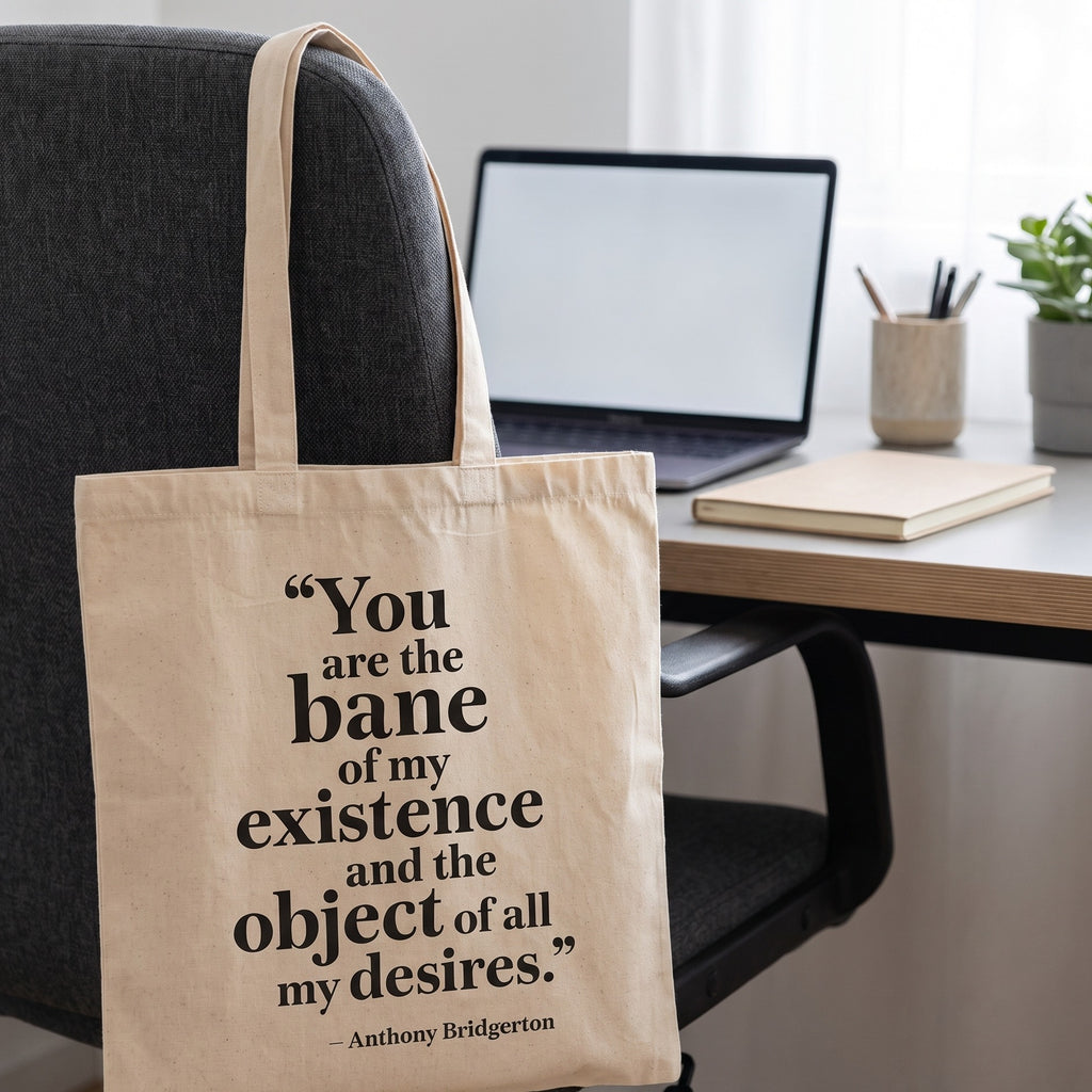 Produktbild Bane of my Existence Jutebeutel für Bridgerton Fans