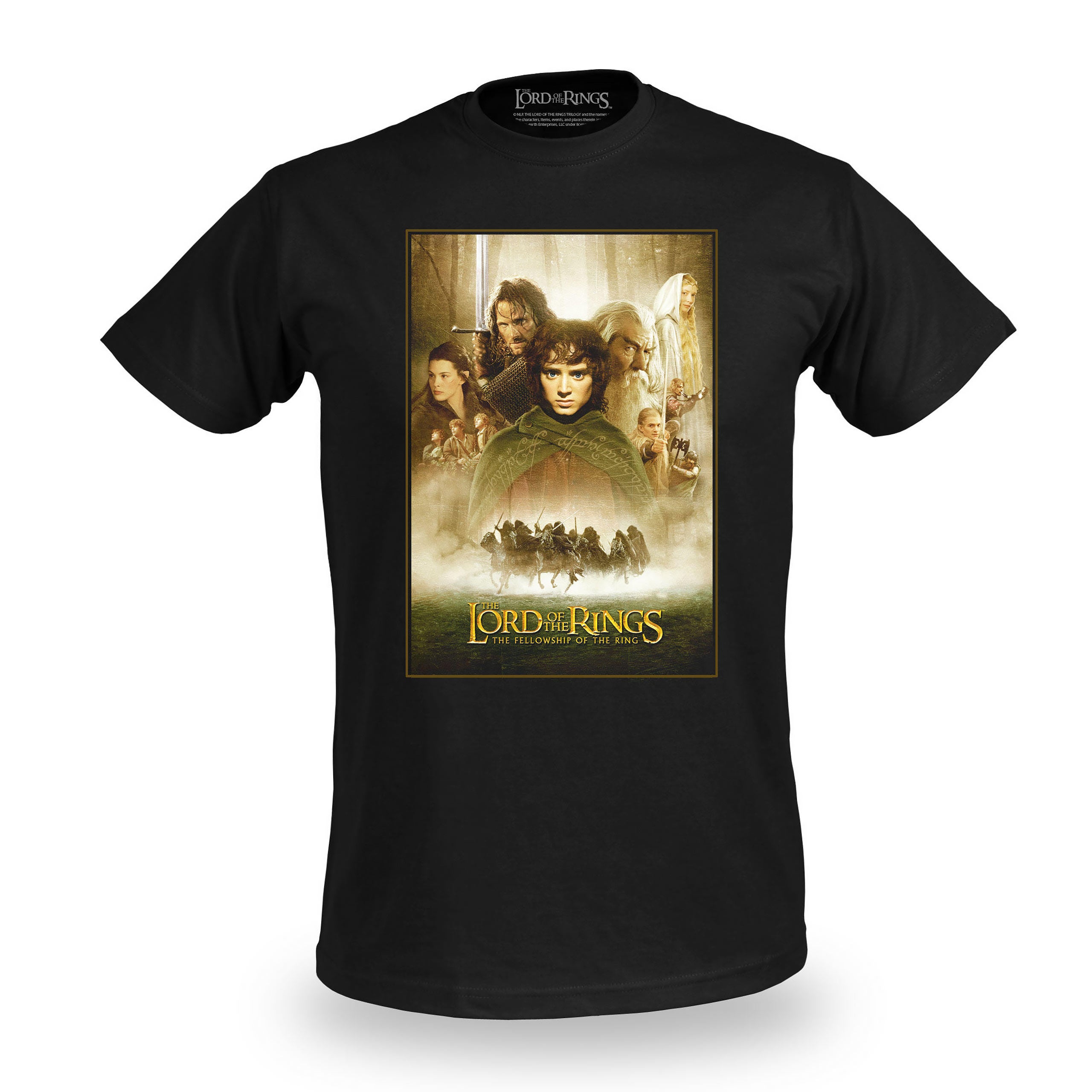 Produktbild Die Gefährten Poster T-Shirt - Der Herr der Ringe