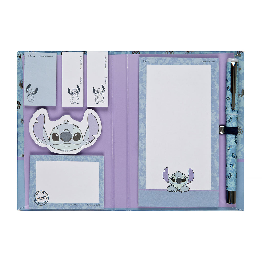 Produktbild Stitch Notizblockset mit Stift - Lilo & Stitch