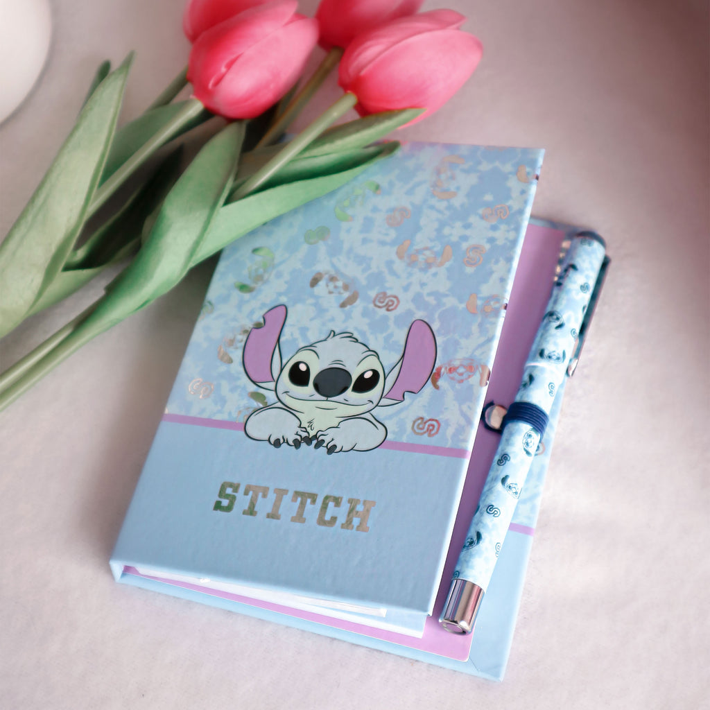 Produktbild Stitch Notizblockset mit Stift - Lilo & Stitch