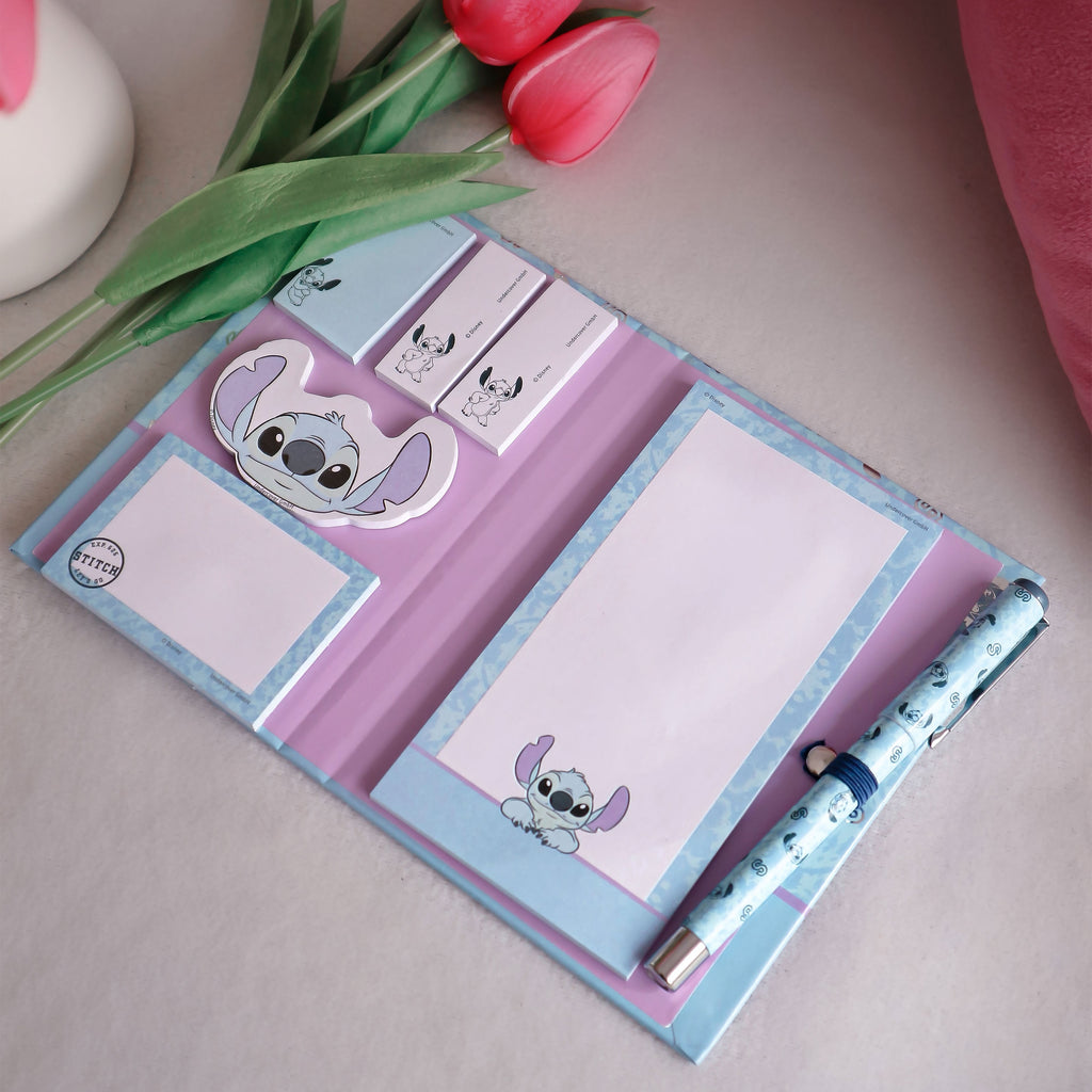Produktbild Stitch Notizblockset mit Stift - Lilo & Stitch