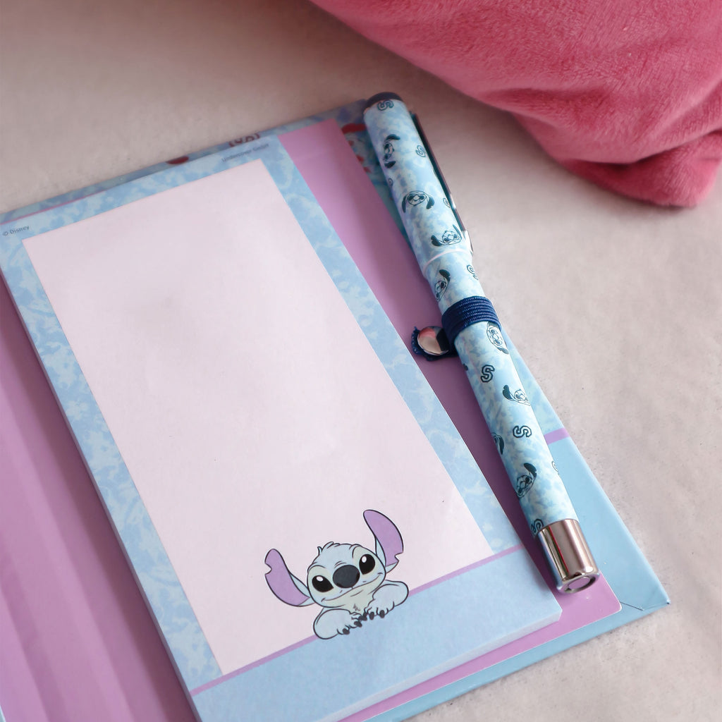 Produktbild Stitch Notizblockset mit Stift - Lilo & Stitch