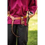 Produktbild Mittelalter Hornhalter aus Leder