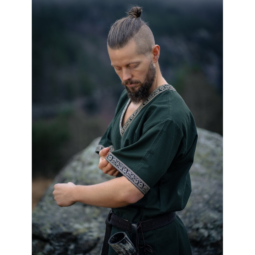 Produktbild Mittelalter Kurzarm Tunika Loki grün