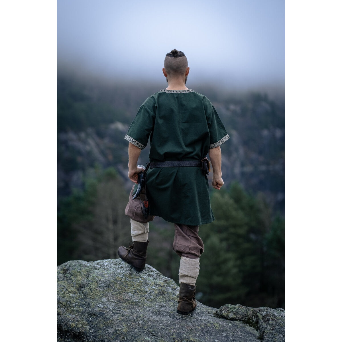 Produktbild Mittelalter Kurzarm Tunika Loki grün