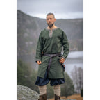 Produktbild Mittelalter Wikinger Tunika Aegir grün