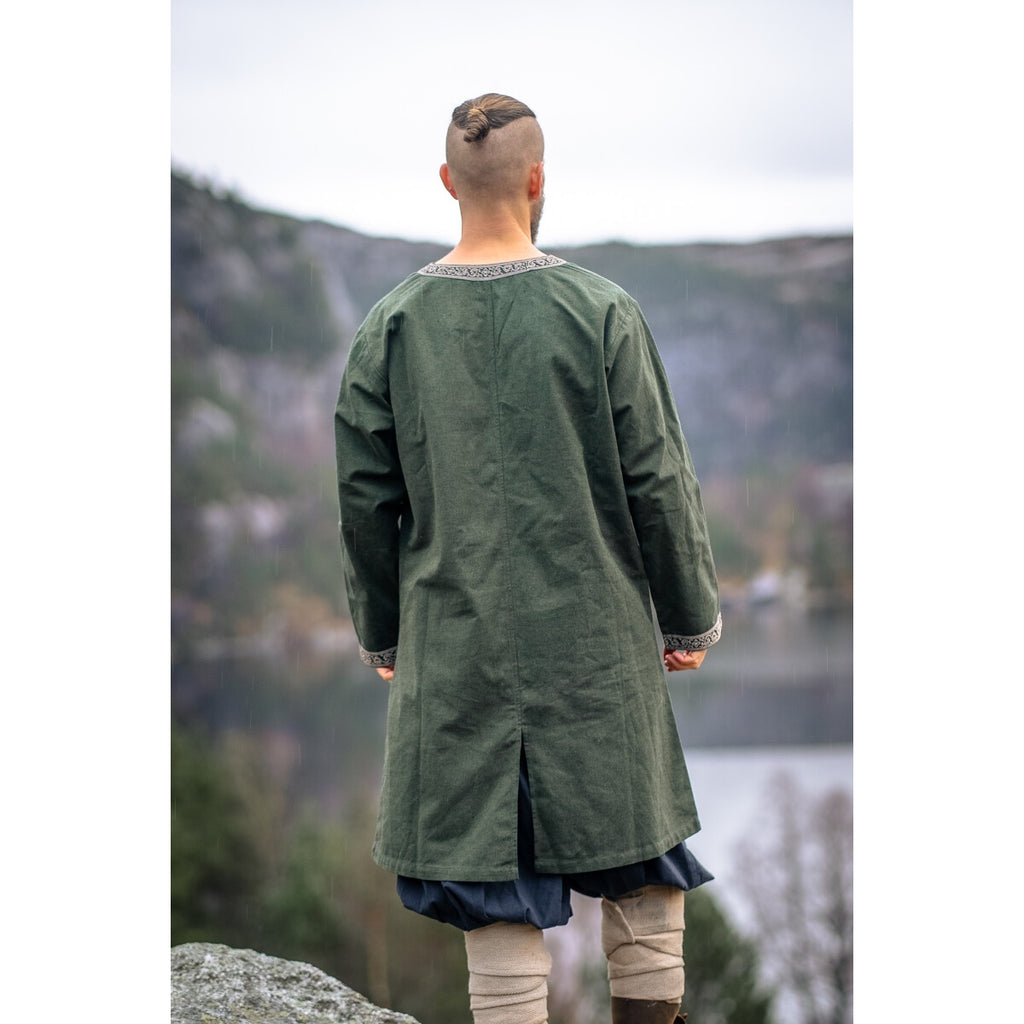 Produktbild Mittelalter Wikinger Tunika Aegir grün