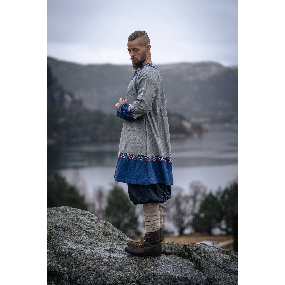 Product image Medieval Viking Tunic Freydis grey