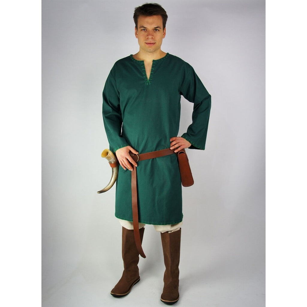 Produktbild Mittelalter Wikinger Tunika Erwin grün