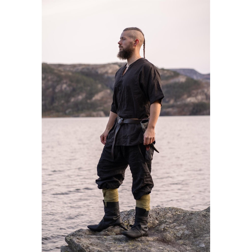 Produktbild Mittelalter Kurzarm Tunika Olaf braun