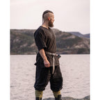 Produktbild Mittelalter Kurzarm Tunika Olaf braun