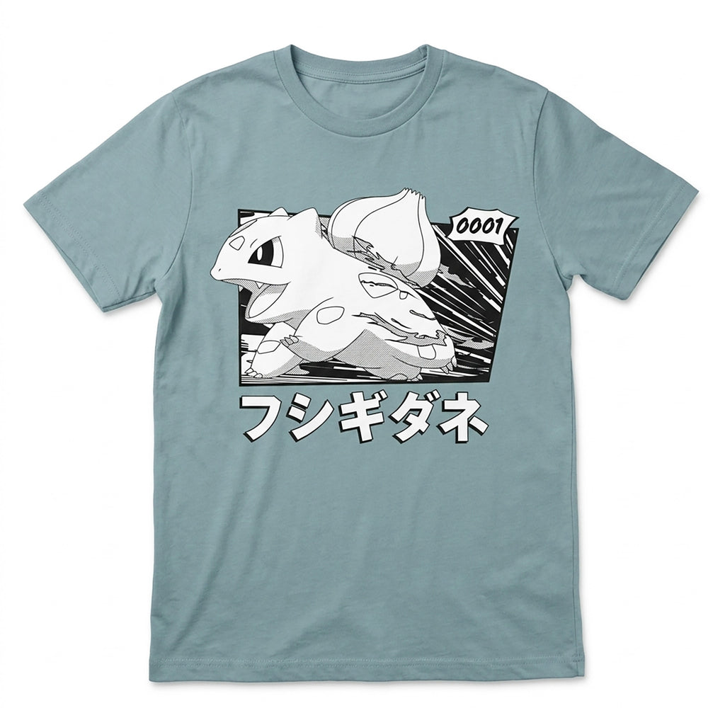 Produktbild Pokemon - Bisasam Katakana Vintage T-Shirt