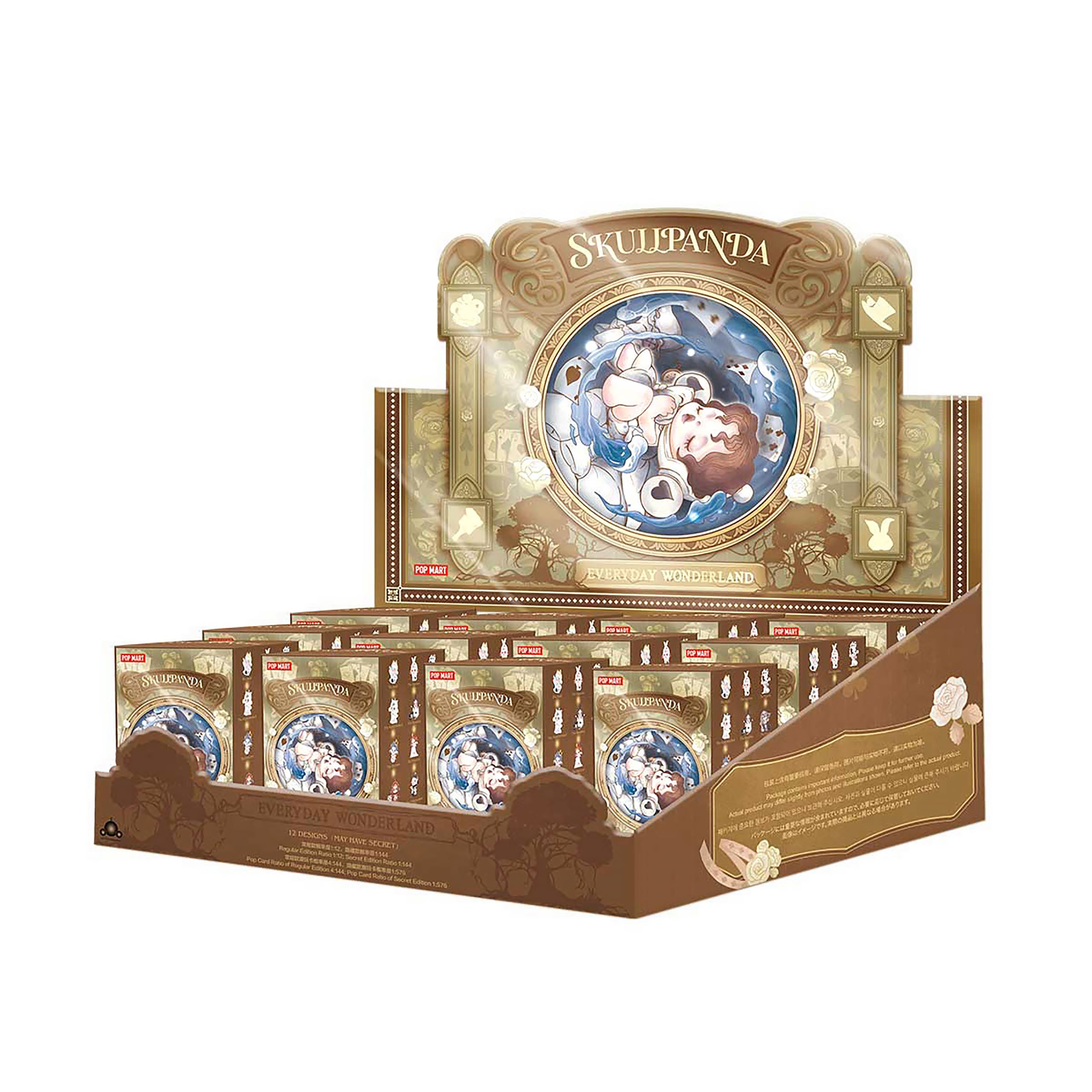 Produktbild Skullpanda - Everyday Wonderland Pop Mart Mystery Figur Display E1094483