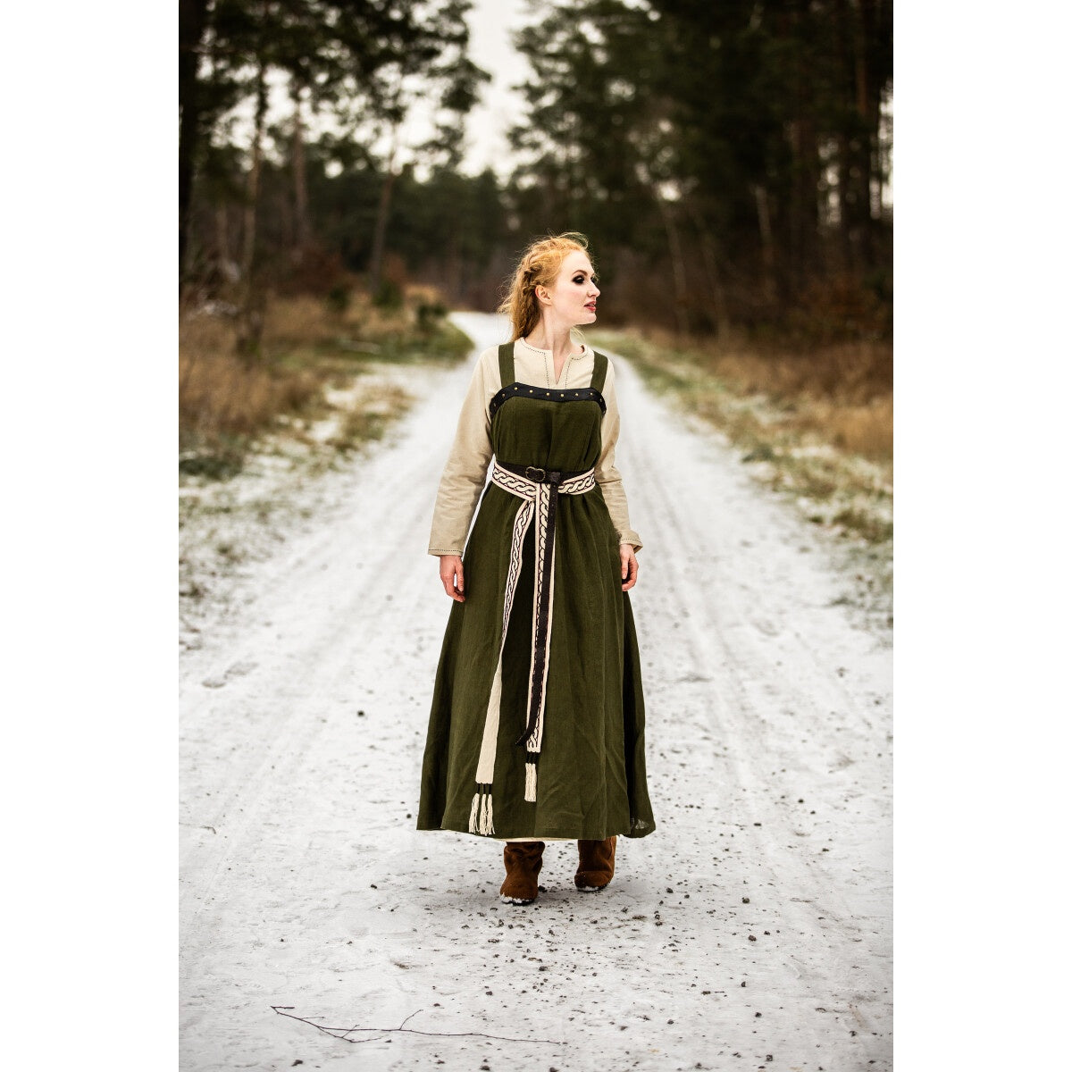 Produktbild Mittelalter Wikinger Überkleid Alena grün