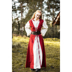 Produktbild Mittelalter Kleid Genefe rot-beige