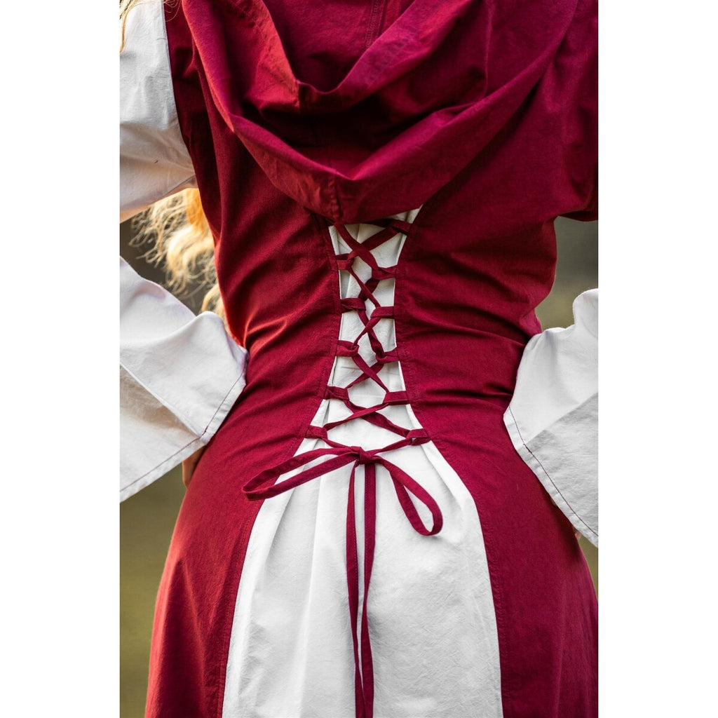 Produktbild Mittelalter Kleid Genefe rot-beige