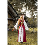 Produktbild Mittelalter Kleid Genefe rot-beige