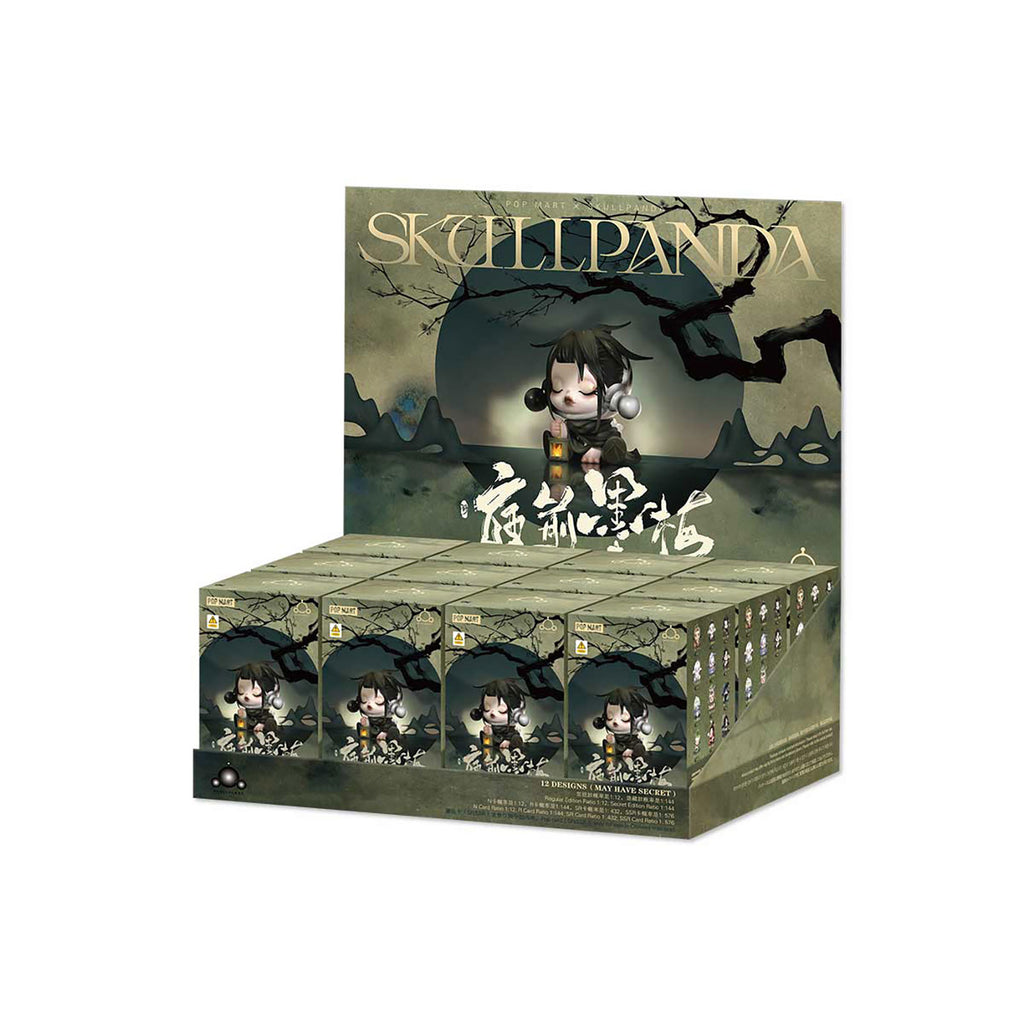 Produktbild Skullpanda - The Ink Plum Blossom Pop Mart Mystery Figur Display E1094554