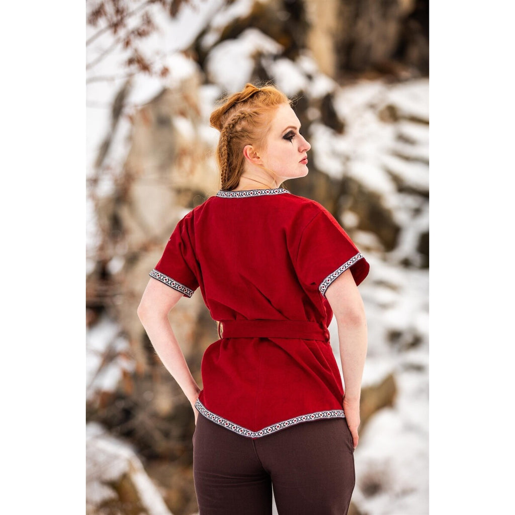 Produktbild Mittelalter Wikinger Tunika Matilda rot