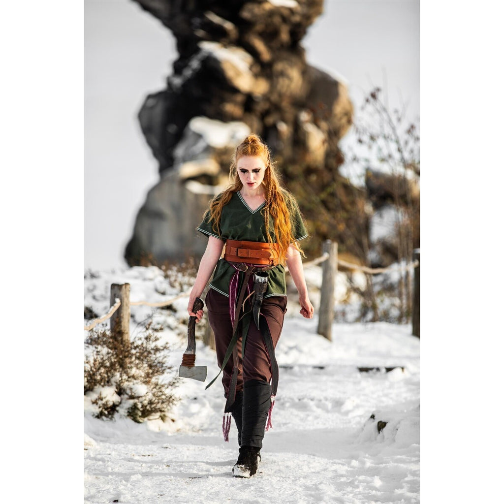 Produktbild Mittelalter Wikinger Tunika Matilda grün