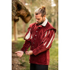 Produktbild Mittelalter Landsknechtjacke Brandolf rot