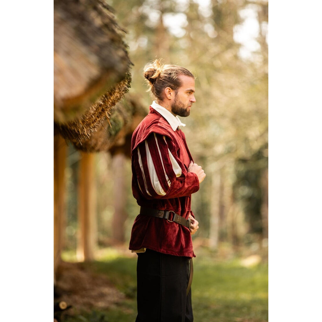 Produktbild Mittelalter Landsknechtjacke Brandolf rot