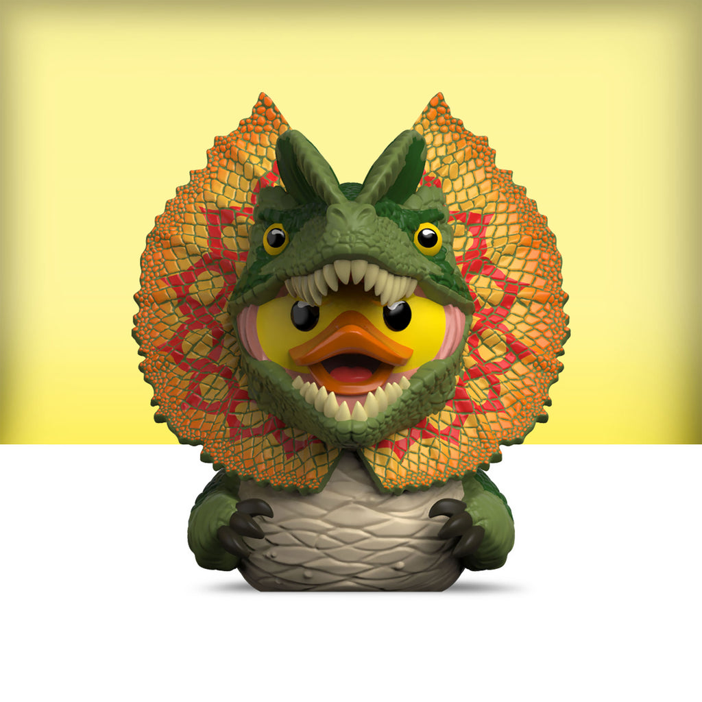 Produktbild Jurassic Park - Dilophosaurus Mini TUBBZ Deko Ente