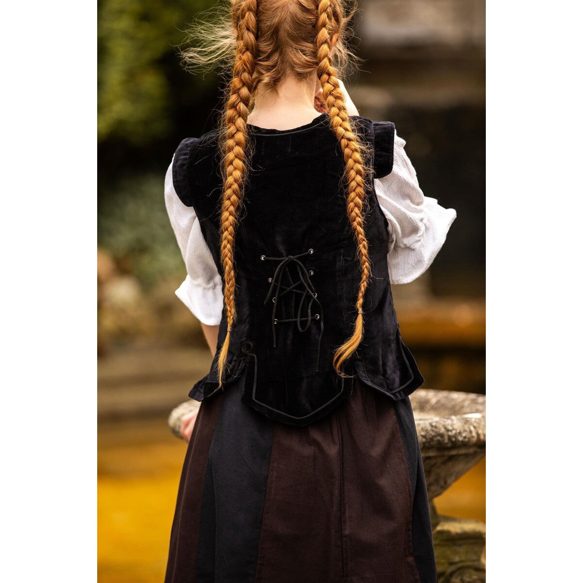 Produktbild Mittelalter Uniformweste Adaliz schwarz