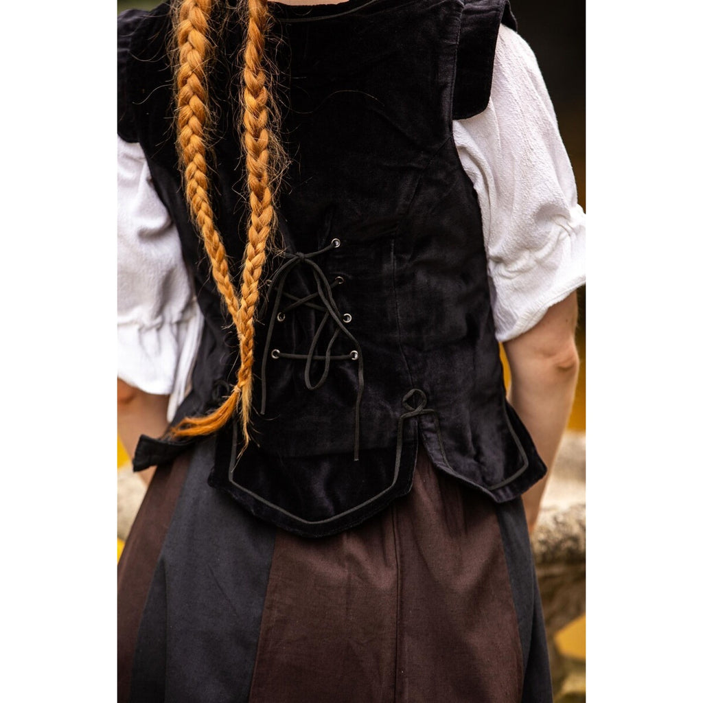 Produktbild Mittelalter Uniformweste Adaliz schwarz
