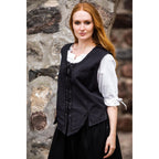 Produktbild Mittelalter Miederweste Selma schwarz
