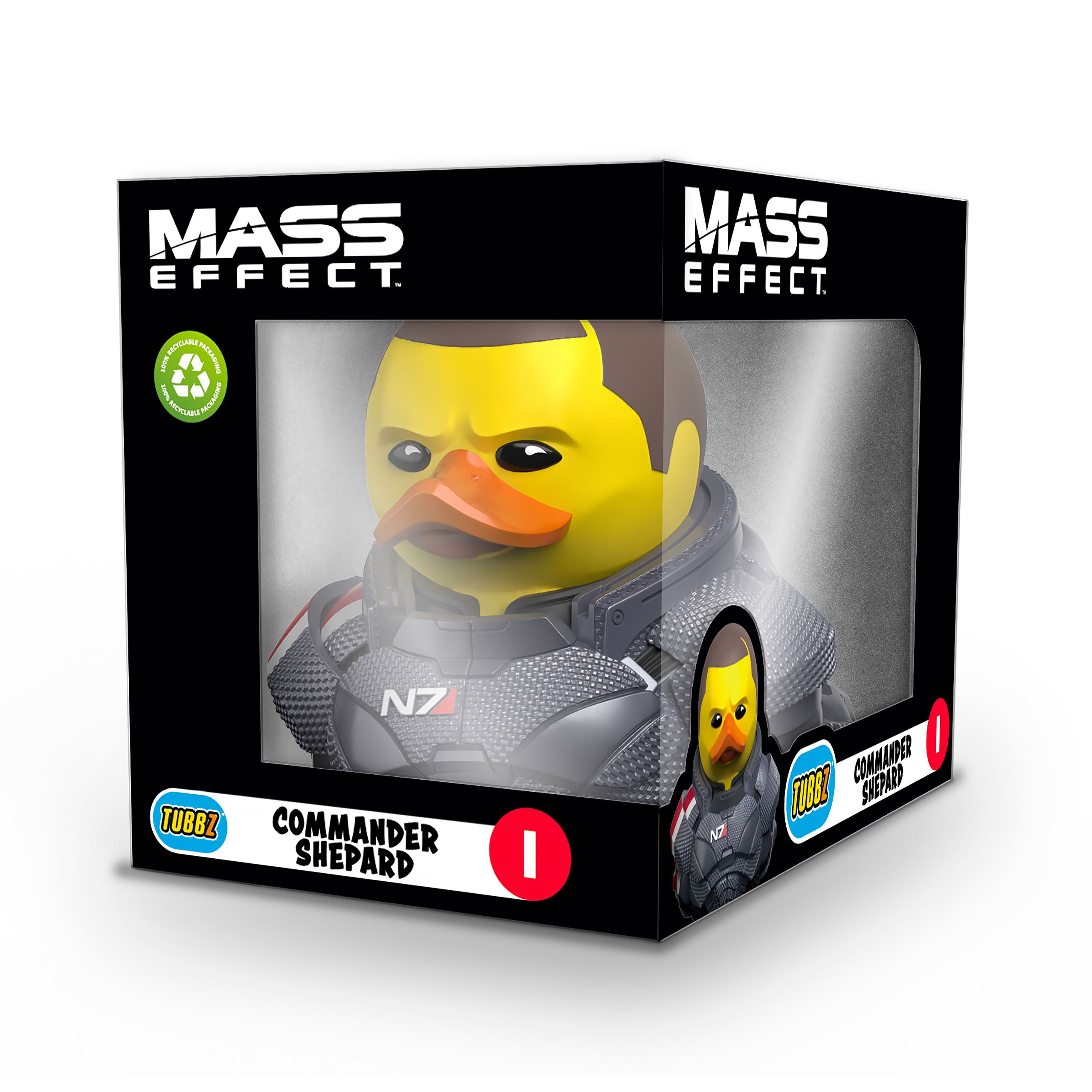 Produktbild Mass Effect - Commander Shepard Tubbz Deko Ente