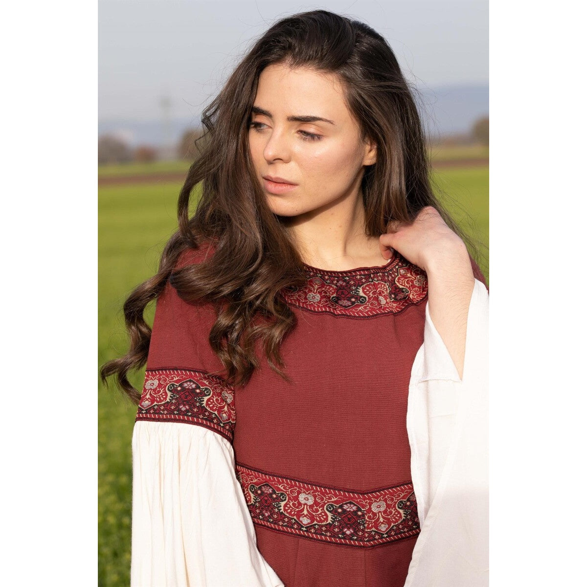 Produktbild Mittelalter Kleid Yala rot