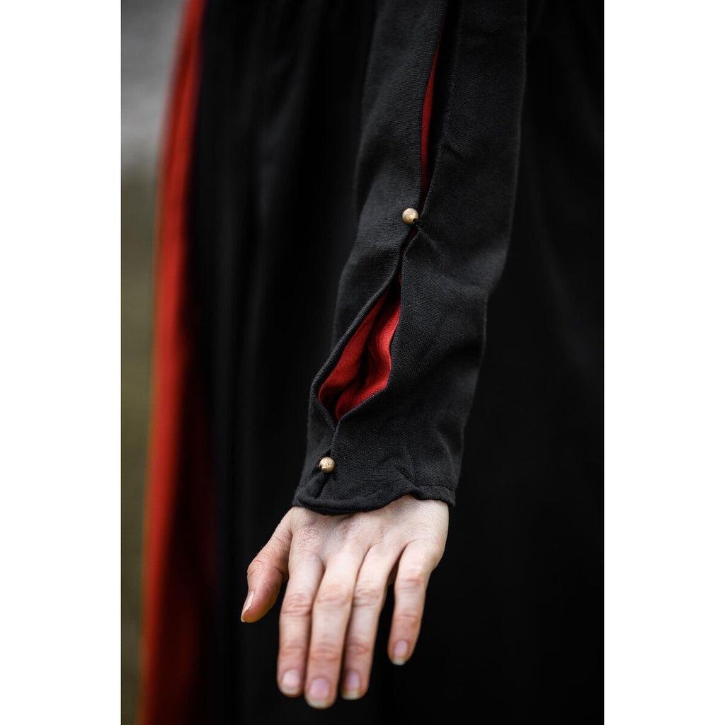 Produktbild Mittelalter Kleid Medusa schwarz-rot