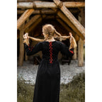 Produktbild Mittelalter Kleid Medusa schwarz-rot