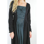 Produktbild Mittelalter Kleid Medusa schwarz-blau