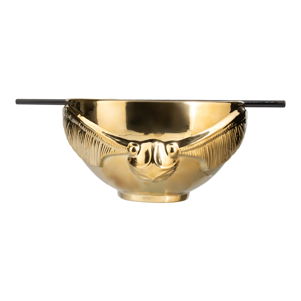Produktbild Harry Potter - Goldener Schnatz Ramen Schale mit Ess-Stäbchen