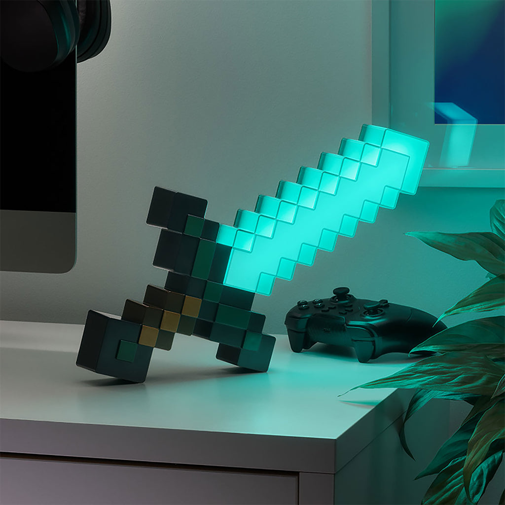 Produktbild Minecraft - Diamant Schwert Lampe