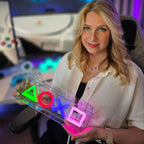 Produktbild PlayStation - Neon Symbol Tischlampe