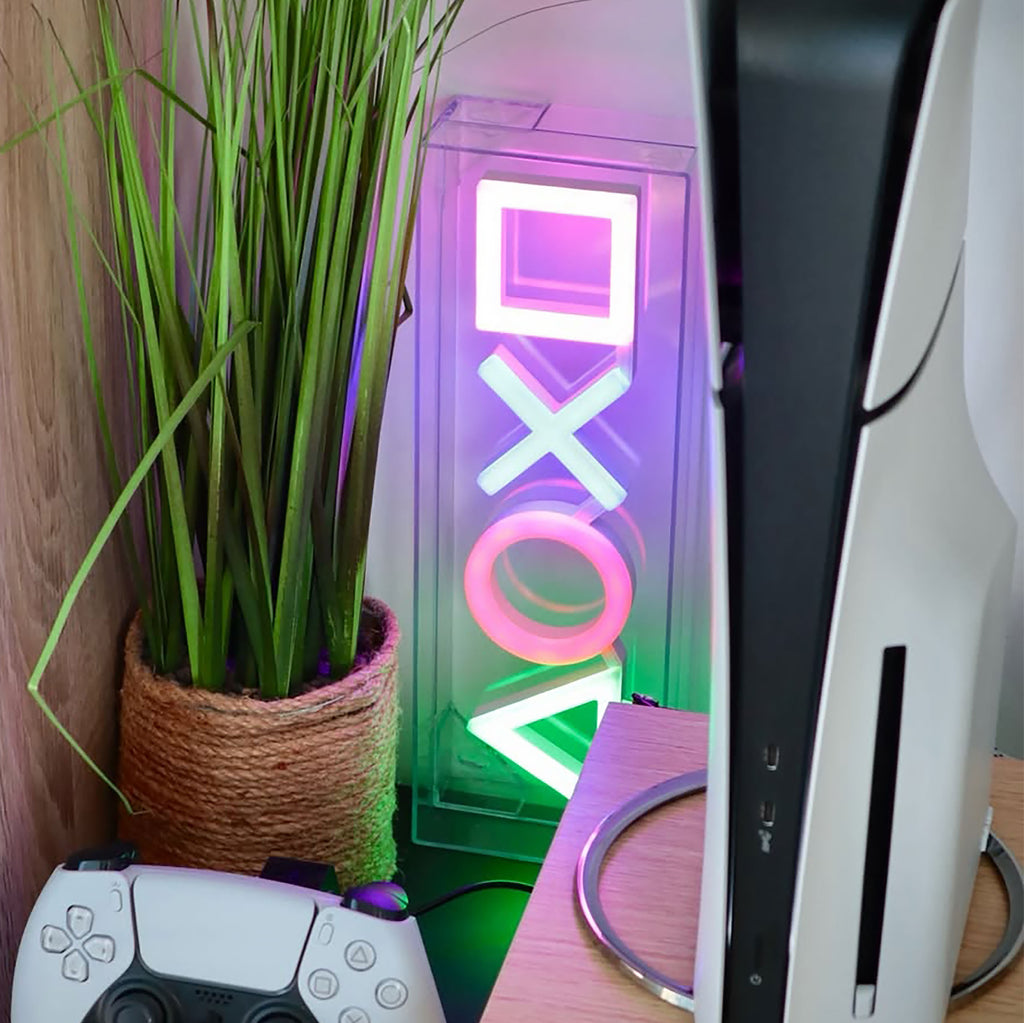 Produktbild PlayStation - Neon Symbol Tischlampe