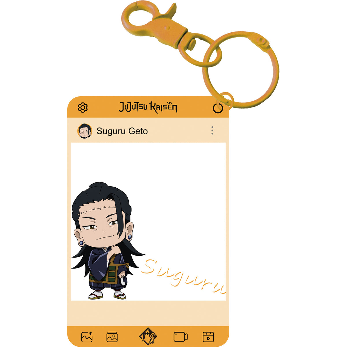 Produktbild Jujutsu Kaisen - Mystery Acryl Klarsichthülle mit Karabiner