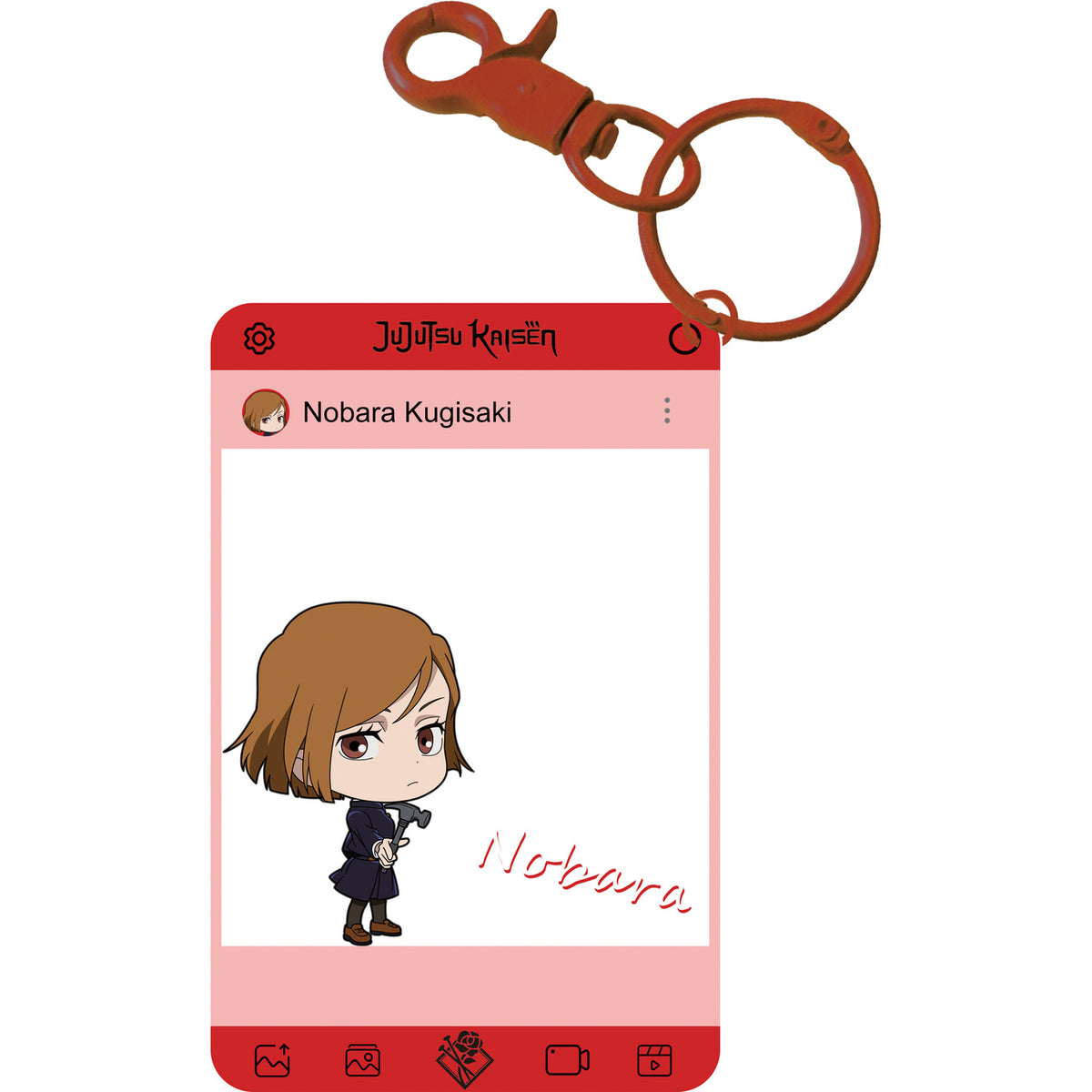 Produktbild Jujutsu Kaisen - Mystery Acryl Klarsichthülle mit Karabiner