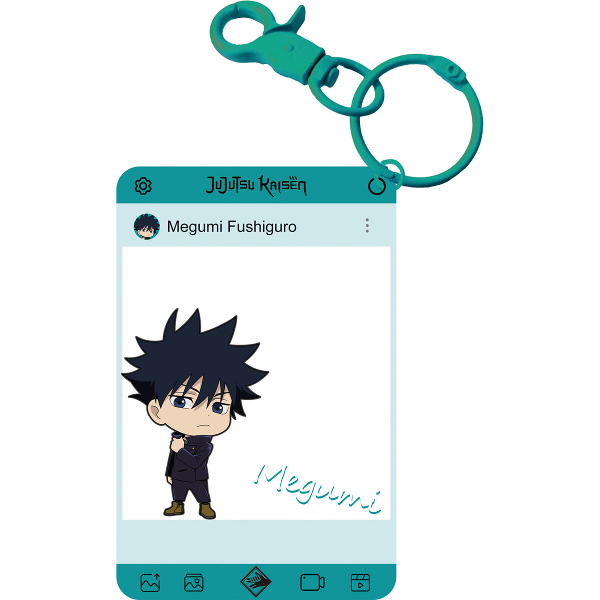 Produktbild Jujutsu Kaisen - Mystery Acryl Klarsichthülle mit Karabiner