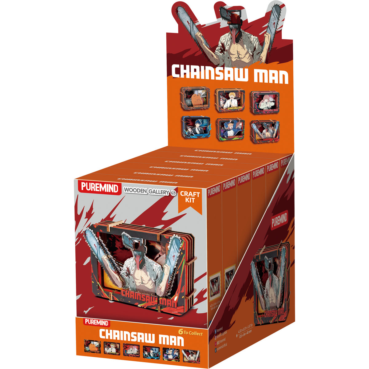 Produktbild Chainsaw Man - Characters Mystery Mini Holzbild