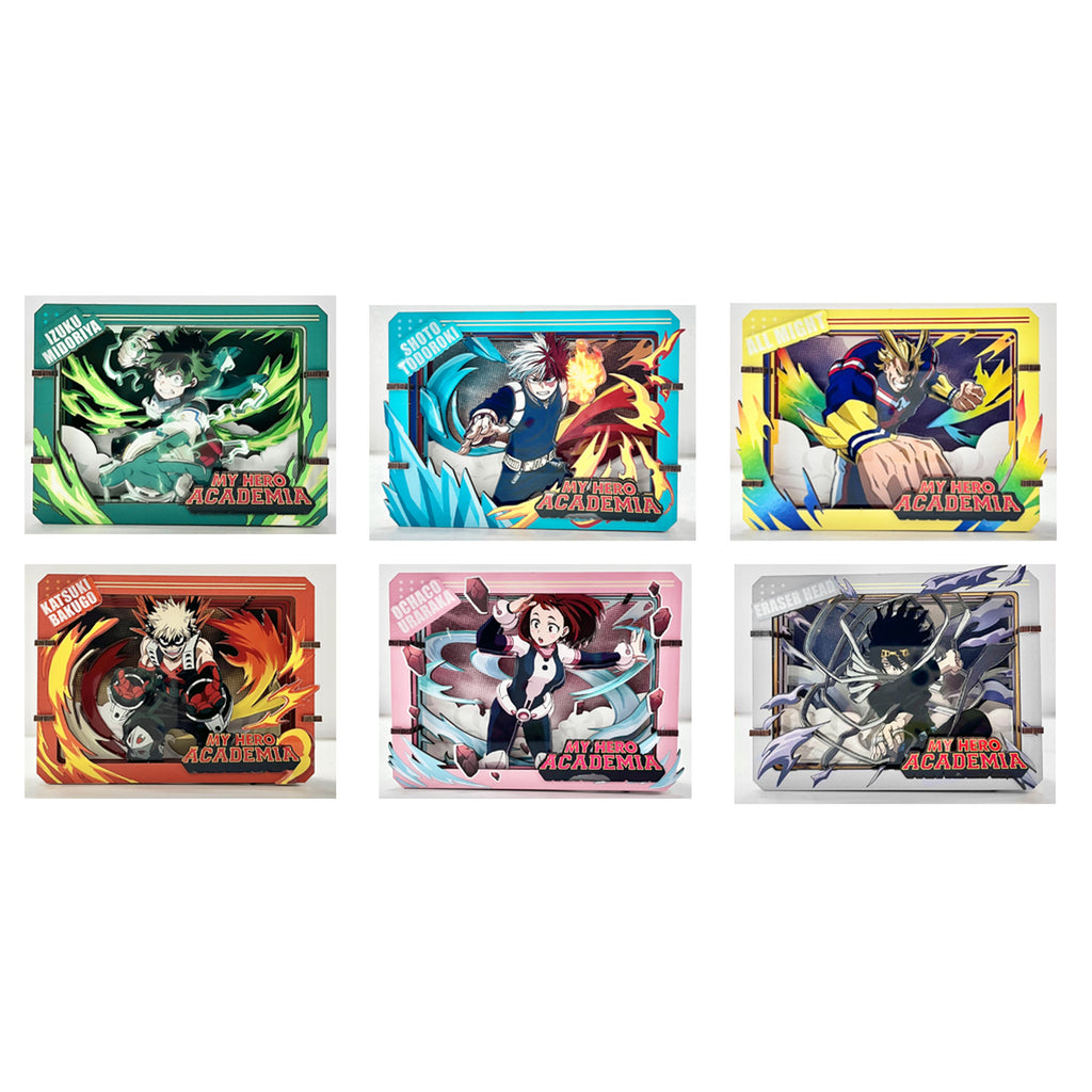 Produktbild My Hero Academia - Characters Mystery Mini Holzbild Display E1095702