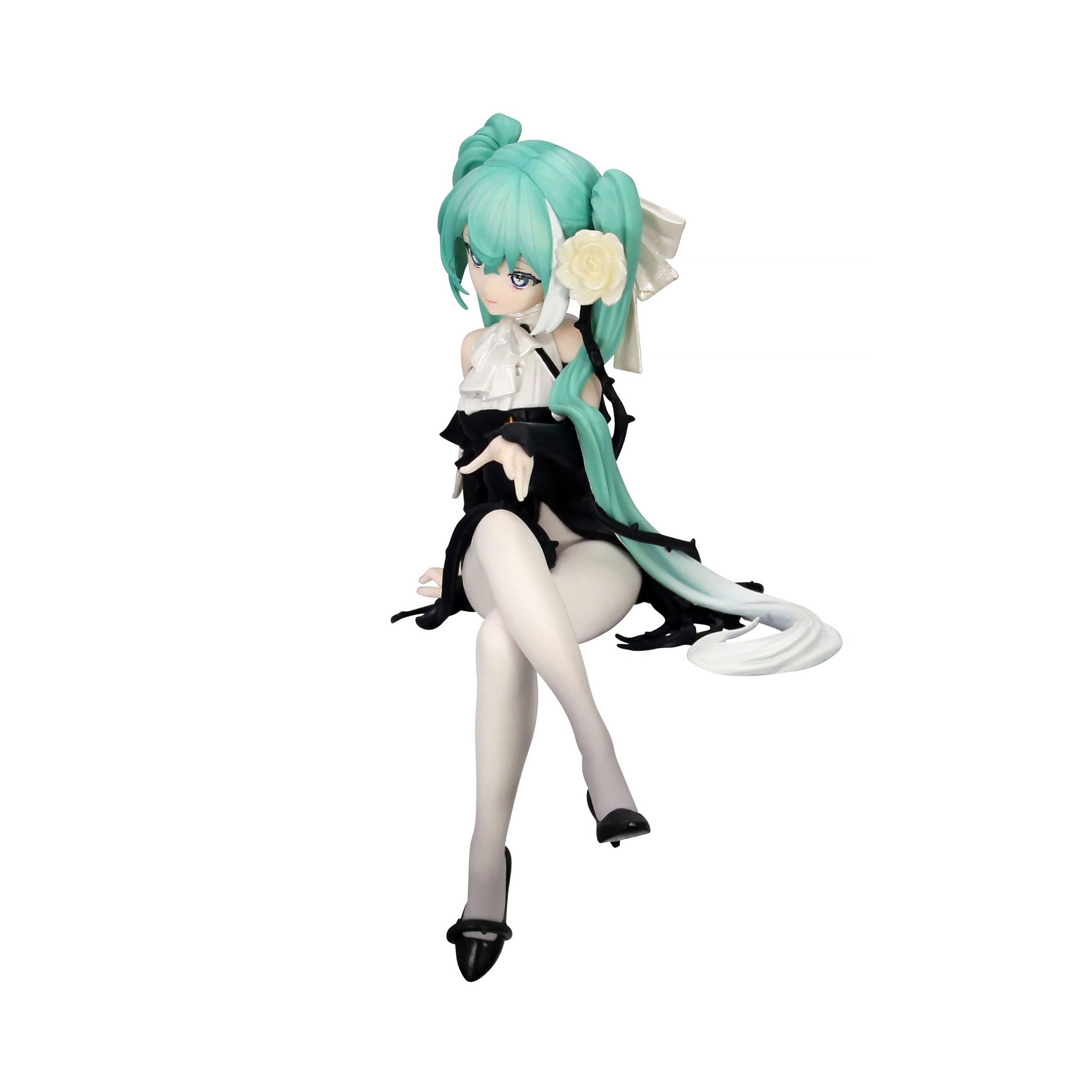 Produktbild Hatsune Miku - Flower Fairy White Rose Noodle Stopper Figur