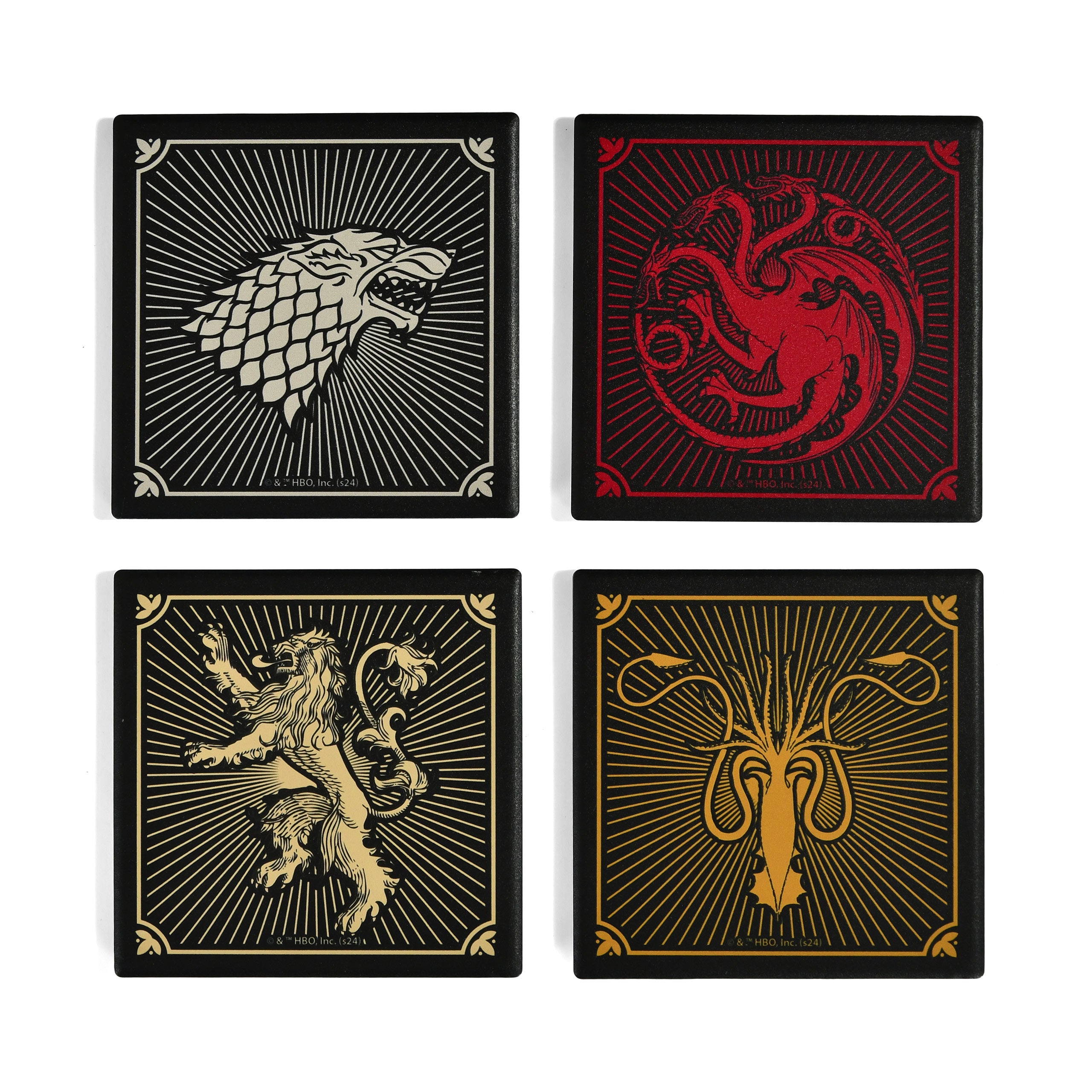 Product image Game of Thrones – Sigil Coaster Set of 4