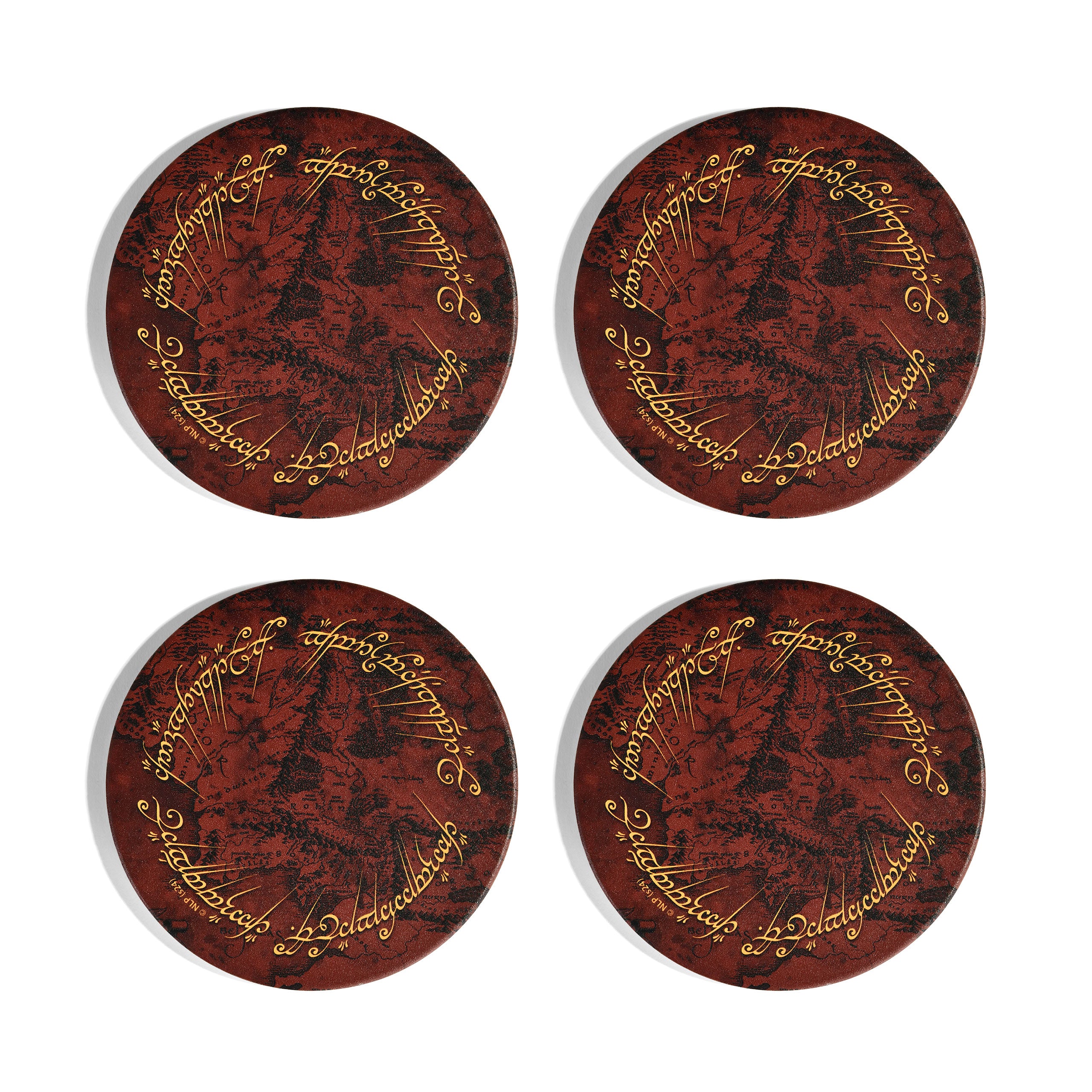Product image The Lord of the Rings - The One Ring Coaster Set of 4
