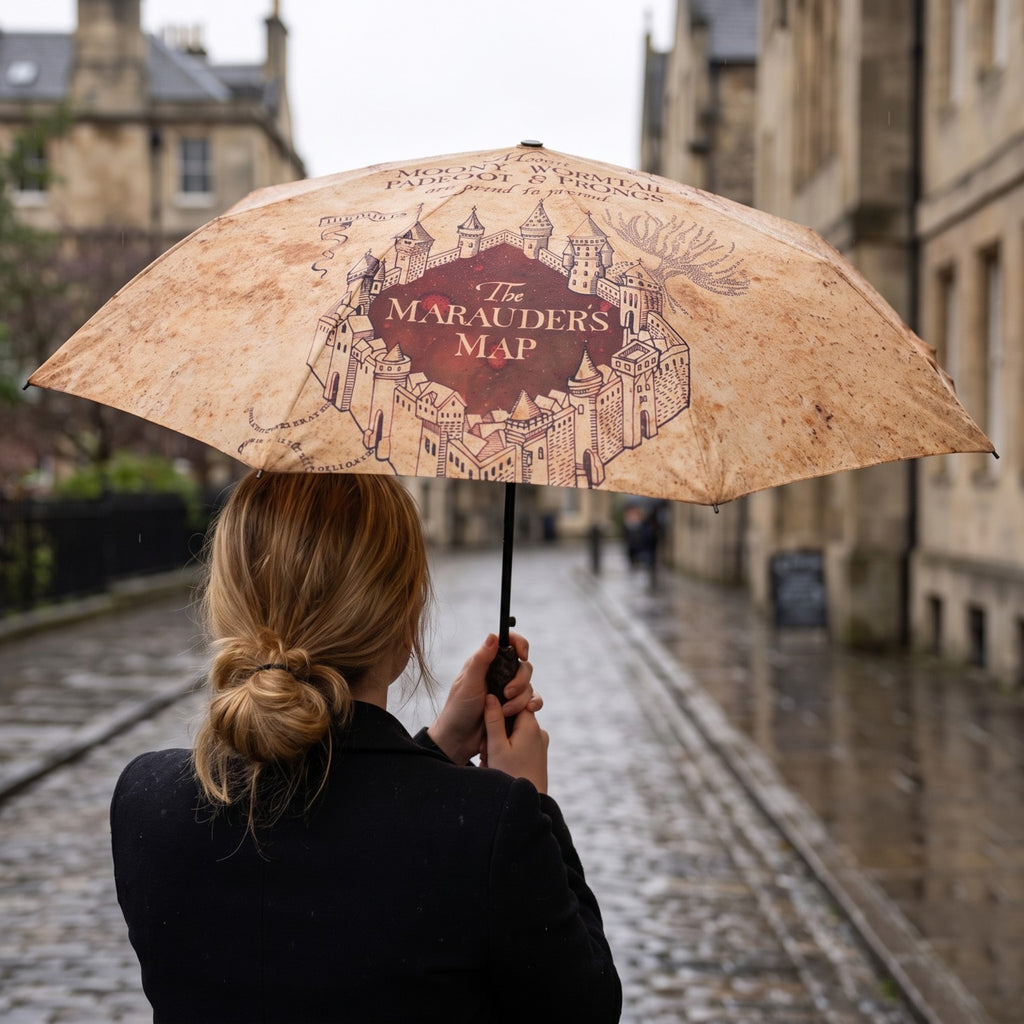 Produktbild Harry Potter - Karte des Rumtreibers Schirm