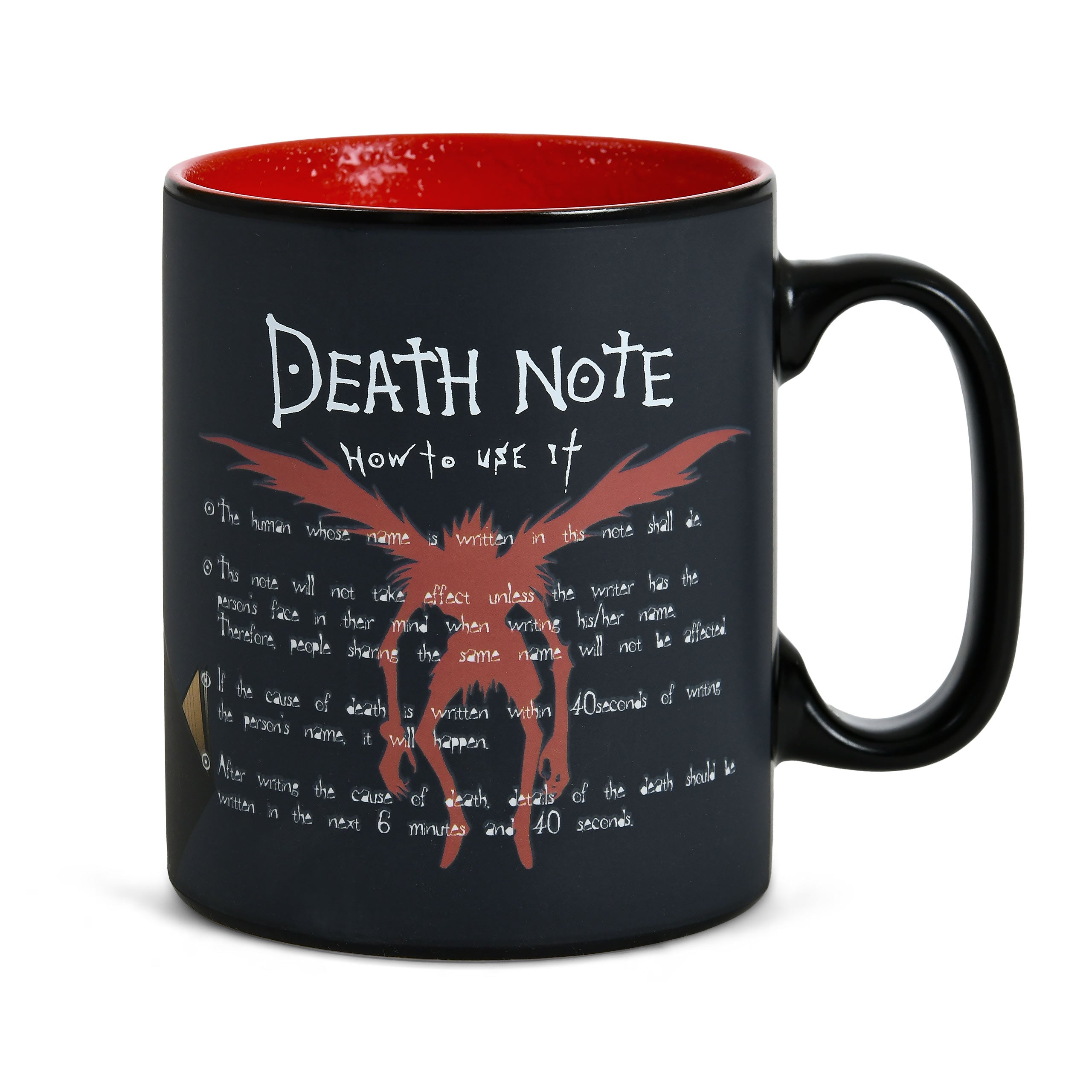 Produktbild Death Note - L und Light Thermoeffekt Tasse
